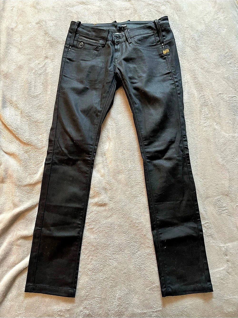 G-Star RAW Roxic Black Slim Jeans Waist 20